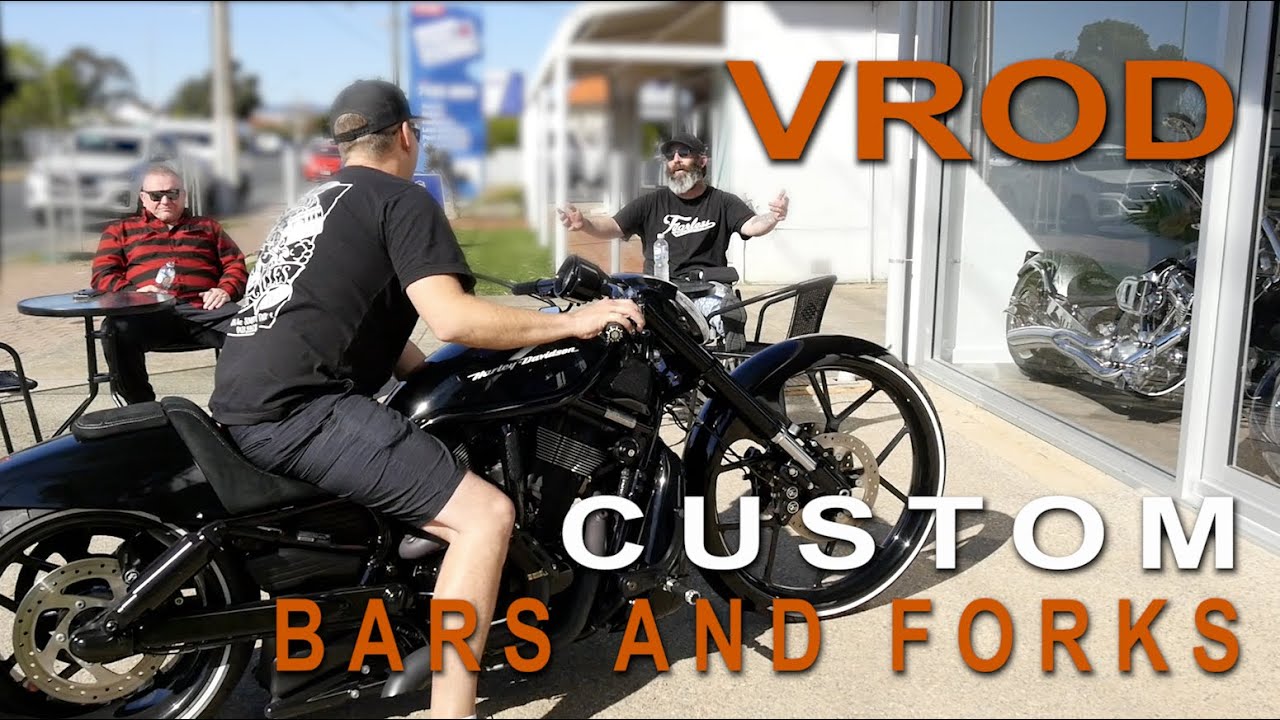V-ROD Custom Handlebars and Forks