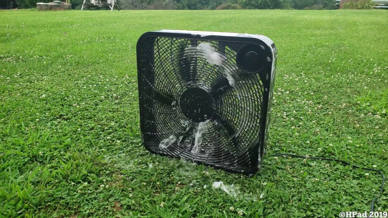 Mainstays Box Fan Destruction