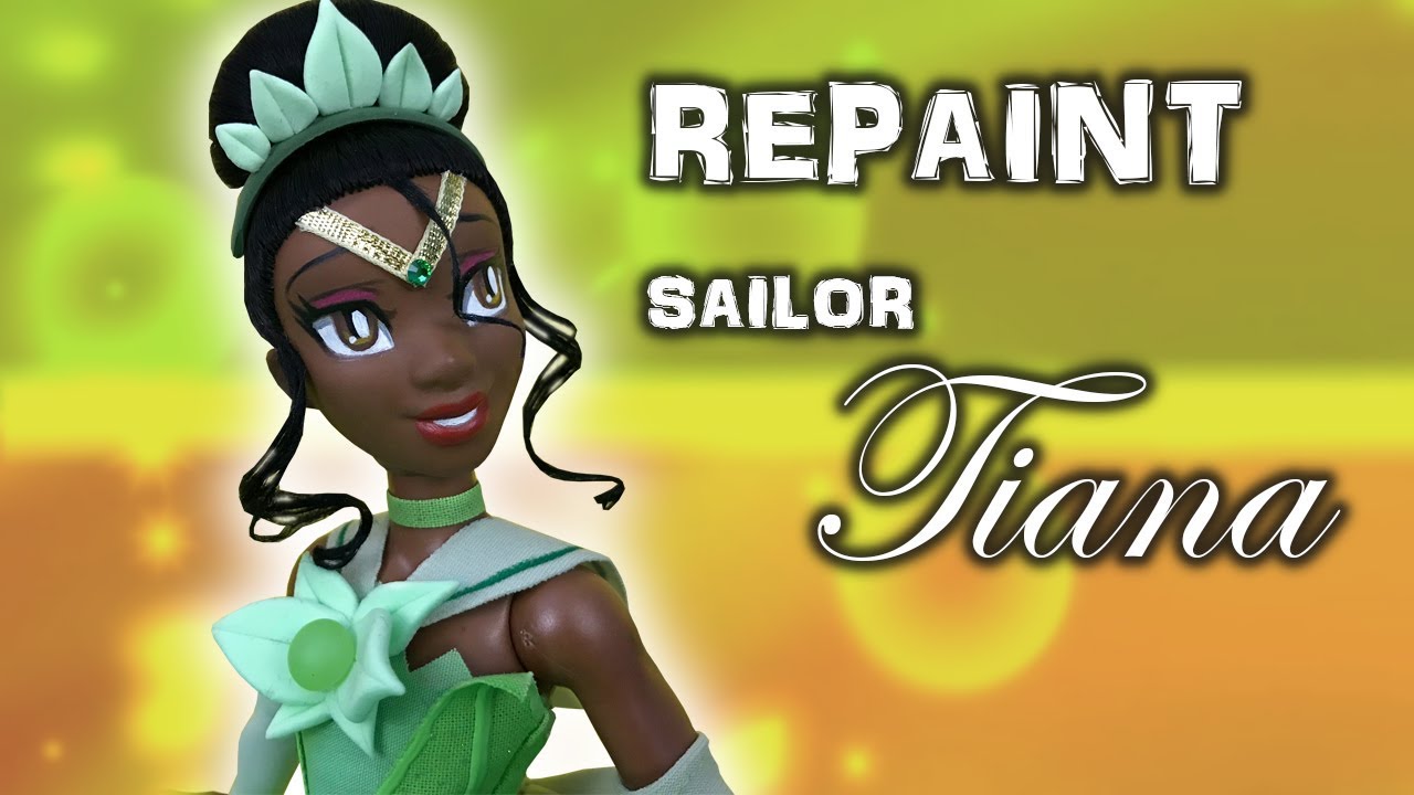 Custom SAILOR PRINCESS TIANA repaint ART DOLL [ Disney/Sailor Moon ]