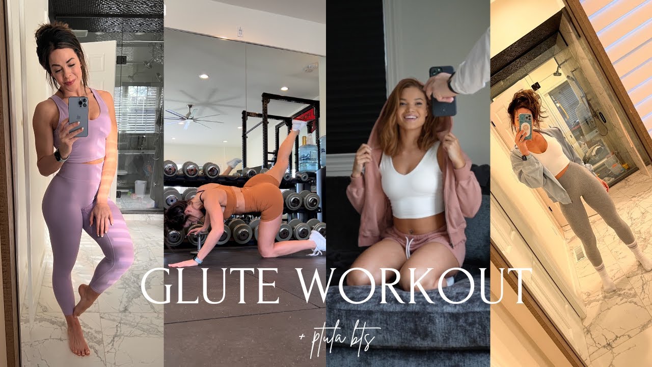 VLOG 3 | GLUTES AT HOME | BTS PTULA PHOTOSHOOT