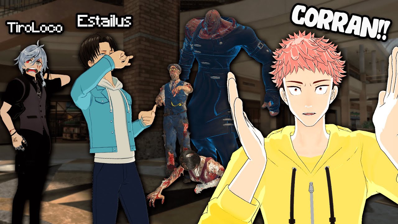 APOCALIPSIS ZOMBIE pero en REALIDAD VIRTUAL con ITADORI  | Roleo EstaSquad