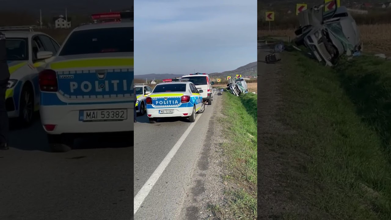 Grav accident rutier la Catcau