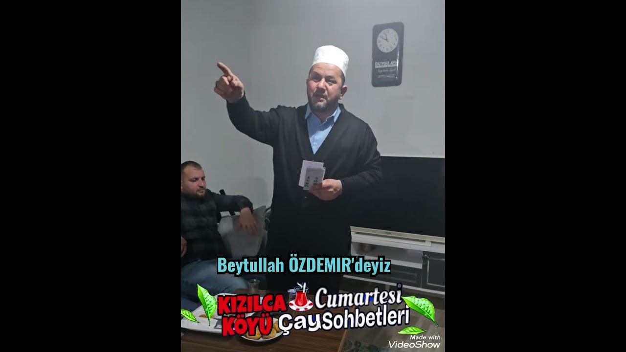 Beytullah ÖZDEMIR'deyiz. KIZILCA KÖYÜ CUMARTESİ ÇAY SOHBETLERİ  17.01.2026