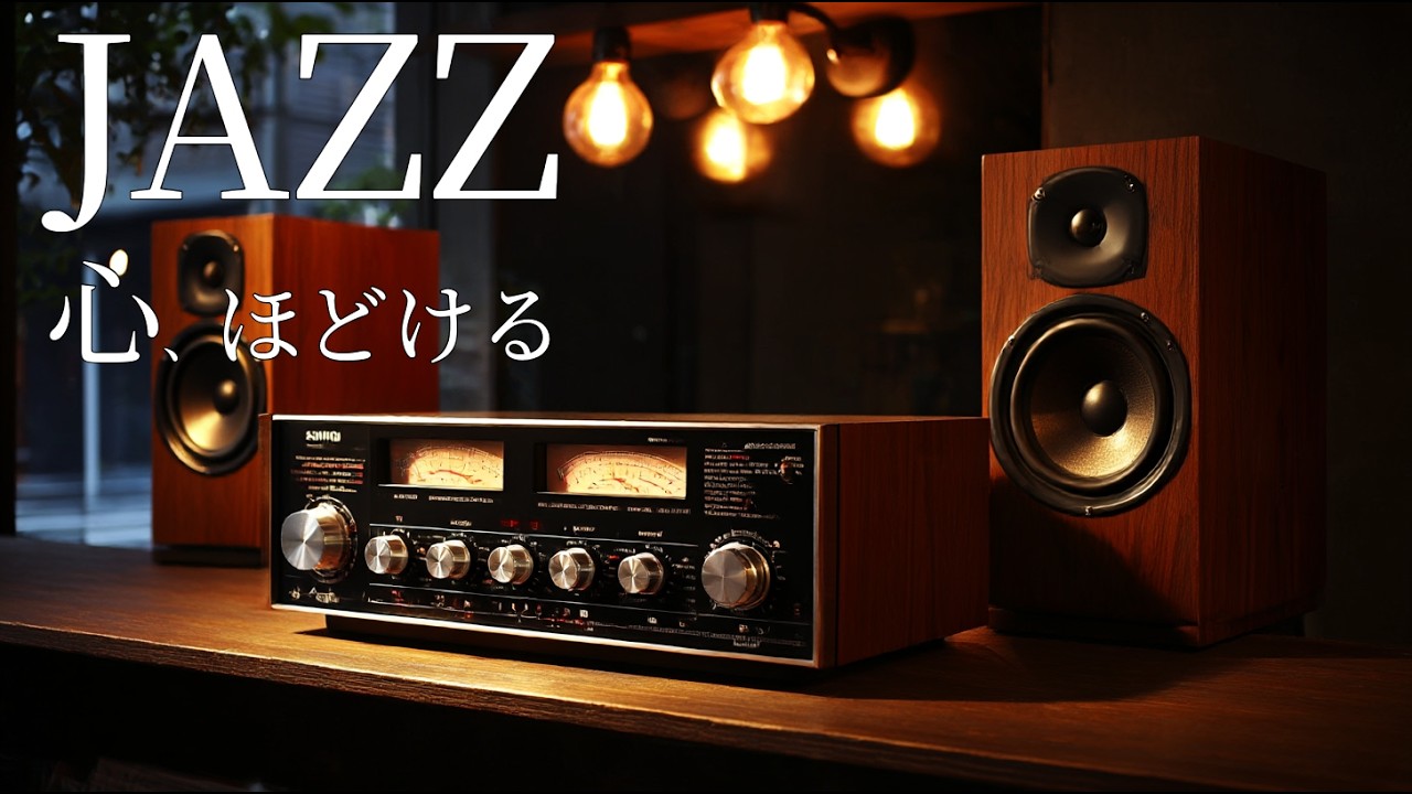 心に灯をともす、深夜のジャズ。何も考えたくない夜、ただ音の波に身をまかせて。