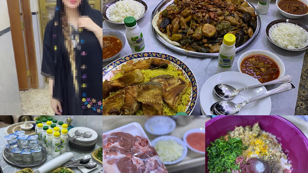 عزيمه في بيتنه عزيمة بيت خالتي 🥹🤎 اجواء حلوه سوينه دولمه وسمج تكلا #يوميات_ننوس_ننس_الرمضانيه 