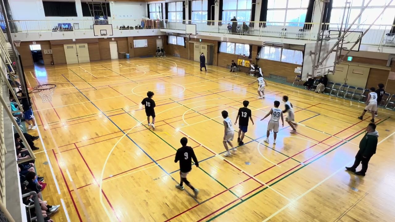 荻野🆚睦東（1試合目）