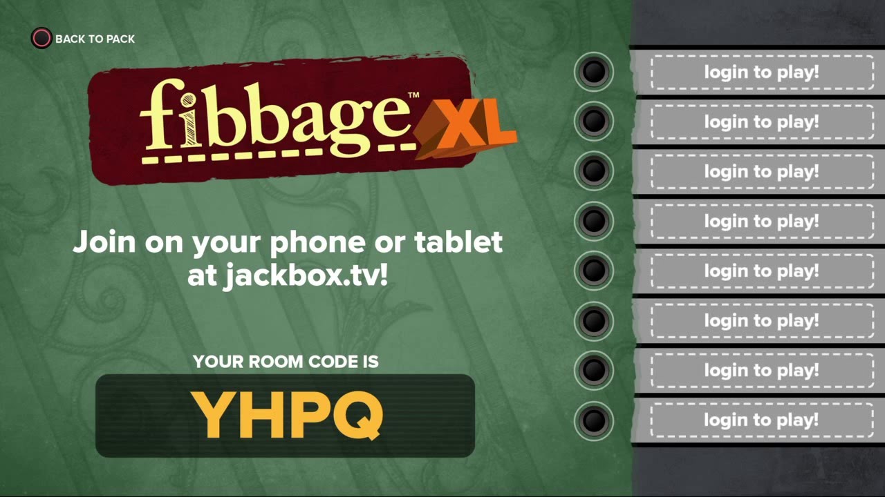 Free game Play to win at lying in video game Fibbage on PS4