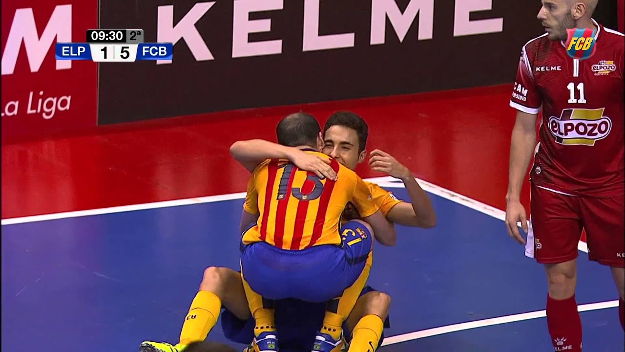 [HIGHLIGHTS] FUTSAL (LNFS): El Pozo Murcia-FCB Lassa (3-7)