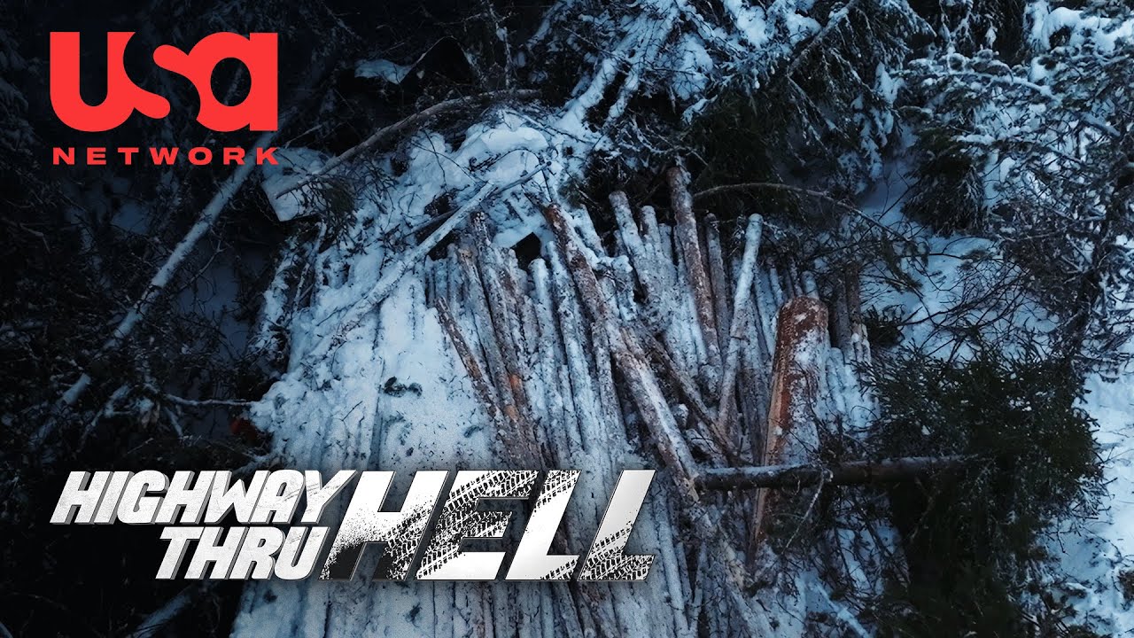 Logging Truck on Highway 26 | Highway Thru Hell Season 14