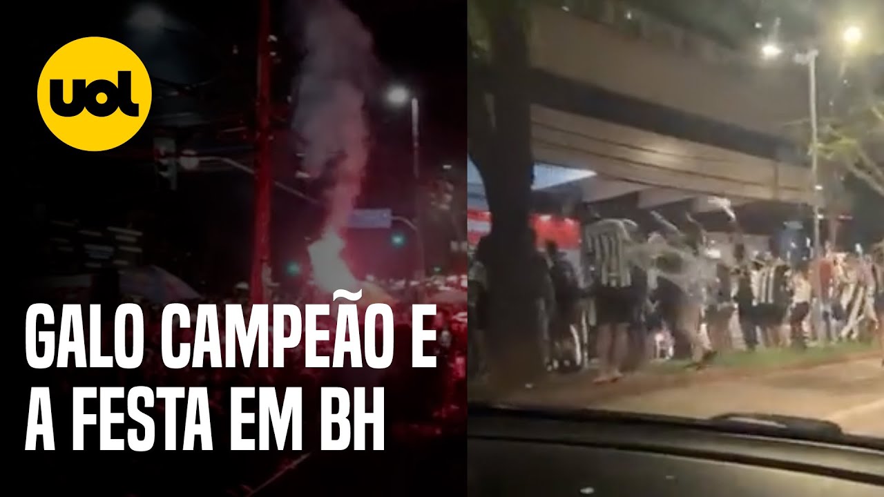 BH em FESTA com o TÍTULO BRASILEIRO do Atlético-MG