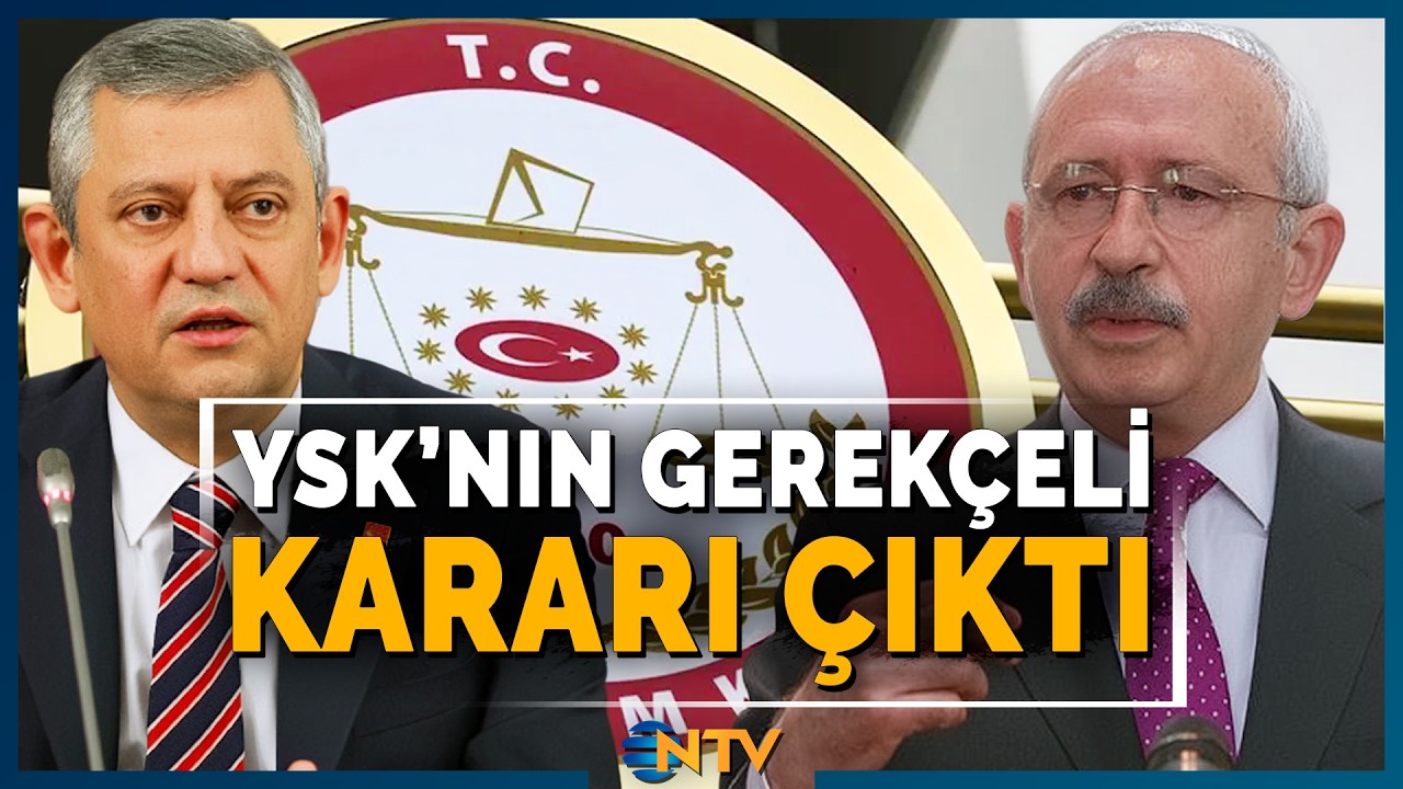 YSK, CHP'nin 'Mutlak Butlan' Krizine Son Noktayı Koydu! | NTV