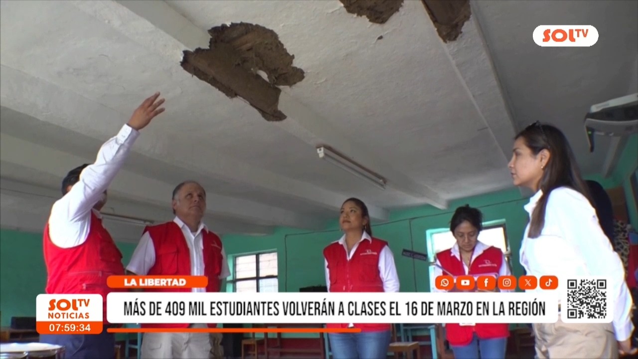 La Libertad: más de 409 mil estudiantes volverán a clases en la región