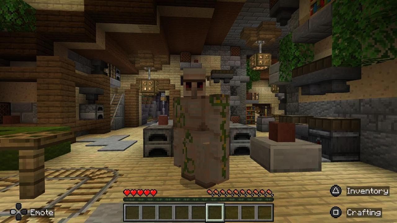 Iron golems only have 5hearts.(continue with description)