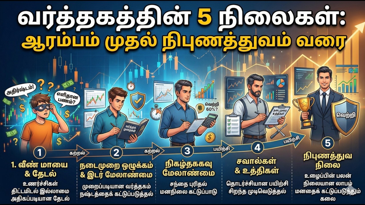 The 5 Stages of a Trader: From Blind Faith to Mastery