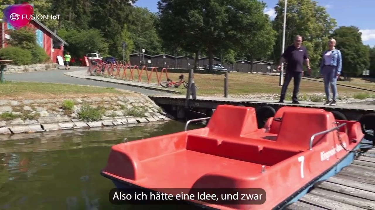 Tretboot fahren leicht gemacht: IoT f&uuml;r mehr Spa&szlig; am See | Usecase-Entdeckung mit Jessi & Flothi