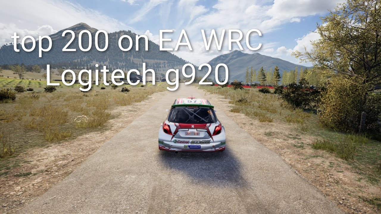 EA WRC saint-léger-les-mélèzes top 200 in s2000 on a Logitech g920