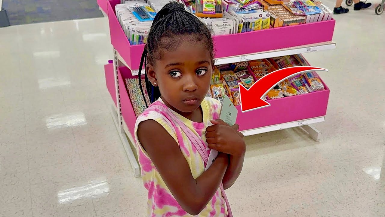 Girl STEALS Back To SCHOOL SUPPLIES, She Instantly Regrets It