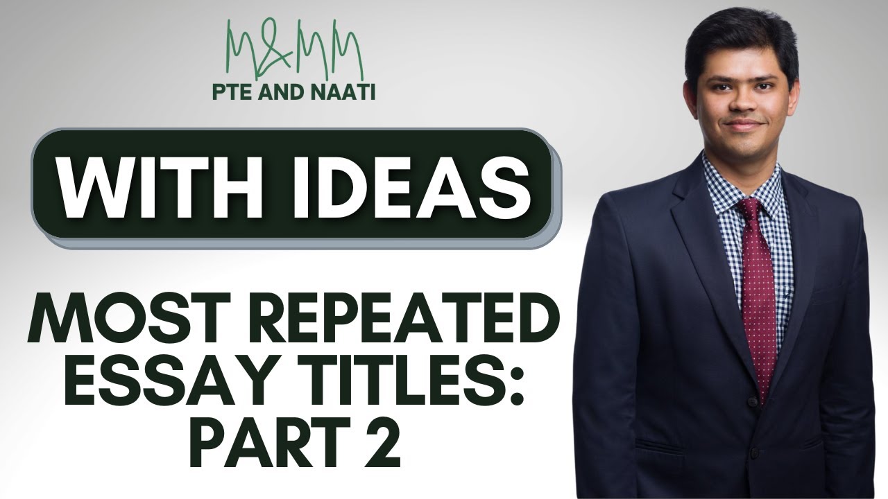 Most Repeated PTE Essays with Ideas – Part 2 | Most Important Essays