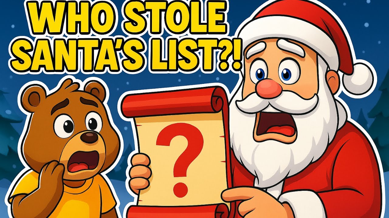 🎅【Kids Stories】The Missing Christmas List｜Bon And Buddy Adventure Ep14｜3D Animated Kids Movie