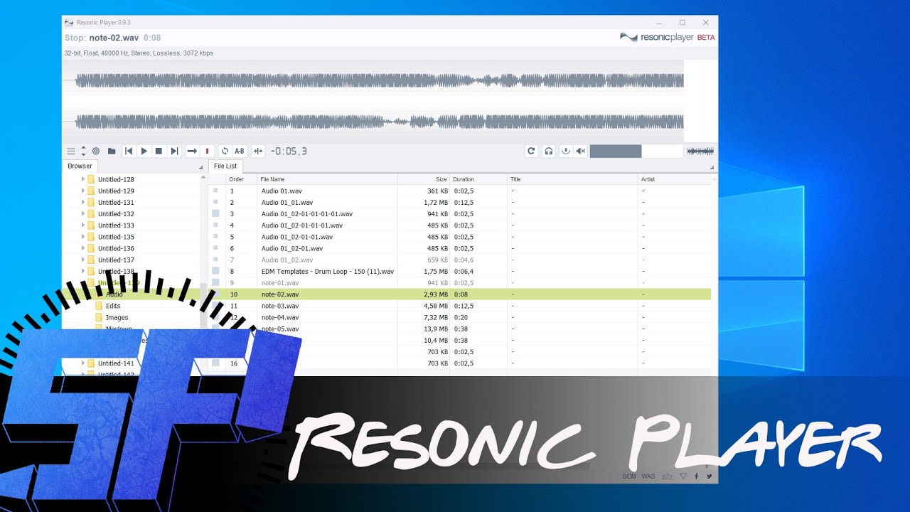 Audio Player: Total Commander vs MediaBay vs ADSR Sample Manager vs VLC vs AIMP vs Resonic Player ⭐️