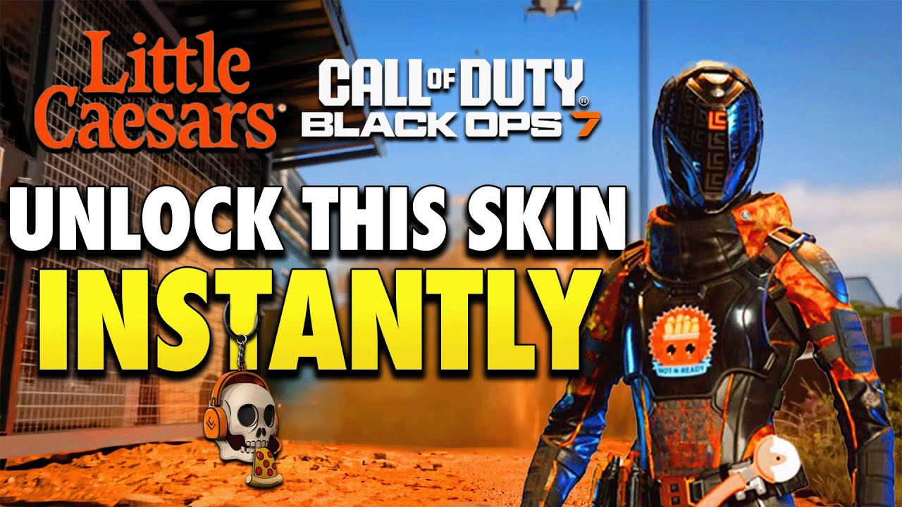 How to get Little Caesar Codes in COD BO7 INSTANTLY - Buy Black Ops 7 ReaperRoni Operator Skin!