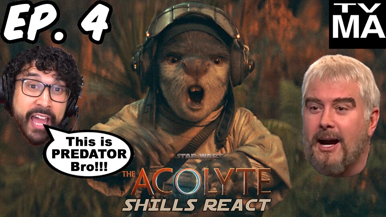 Disney Star Wars SHILLS React to The Acolyte: Episode 4