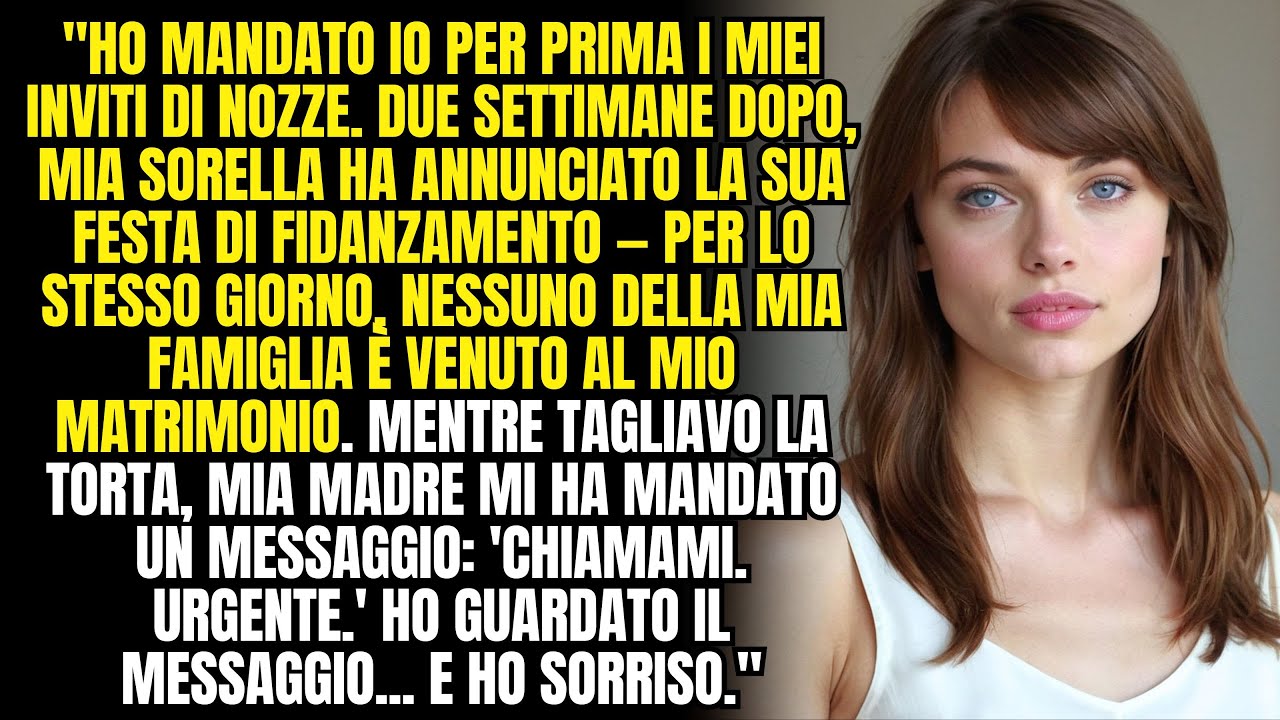 Nessuno è venuto al mio matrimonio — e poi ho visto mia sorella indossare ciò che doveva essere mio.