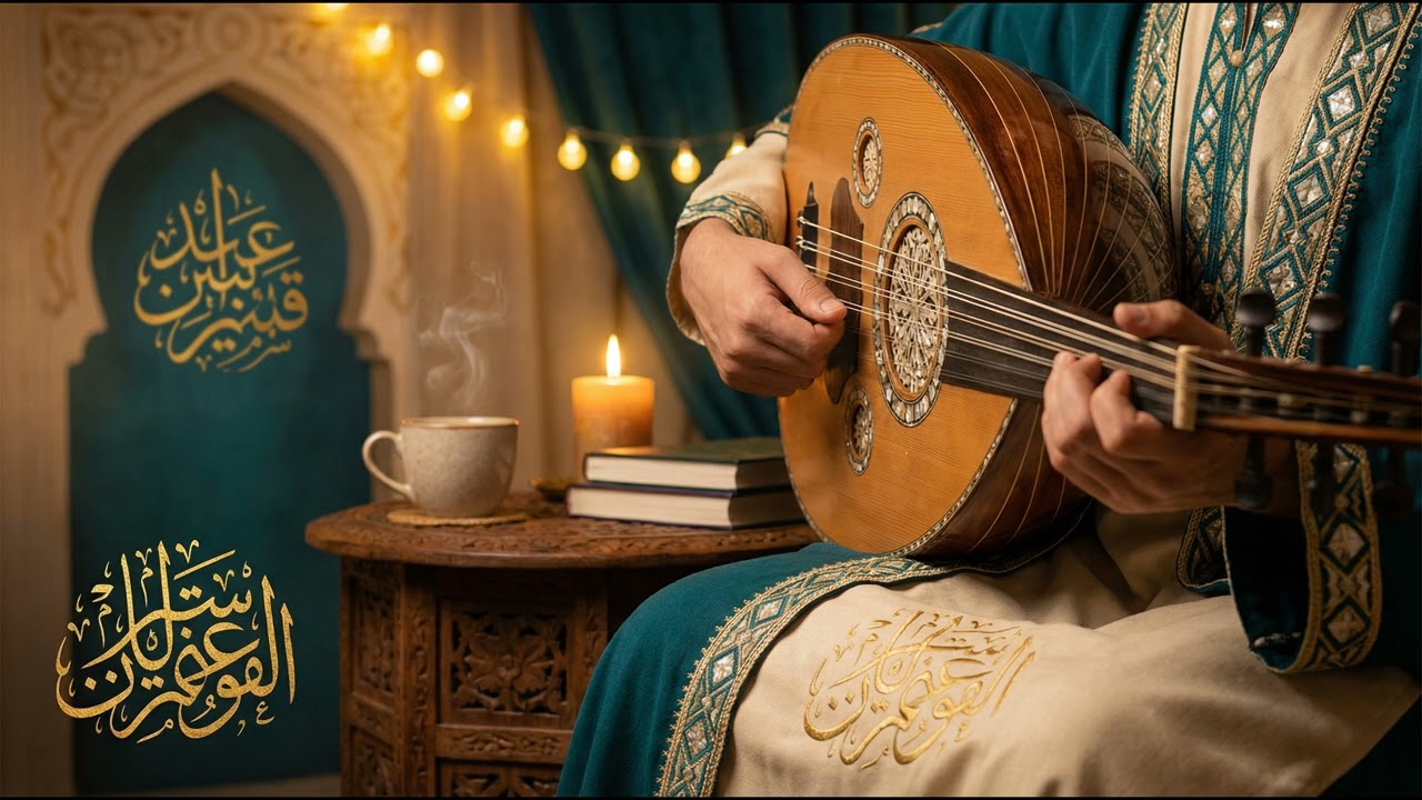 Oud & Candle Light V1 | عود وضوء الشموع | موسيقى منتصف الليل والاسترخاء | ساعة كاملة