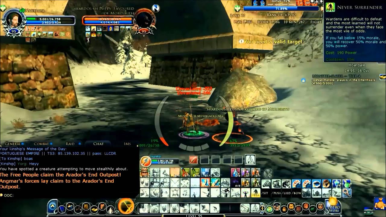 LOTRO PvMP | Endgame |