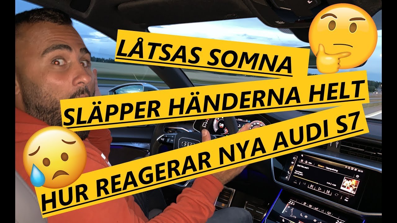 Jag provkör nya 2020 Audi S7 Sportback Diesel