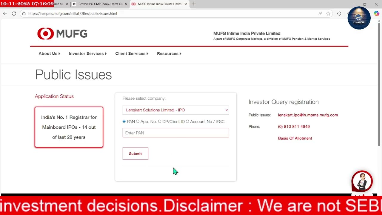 GROWW IPO Allotment Status ,How to Check Allotment | GROWW IPO GMP Today