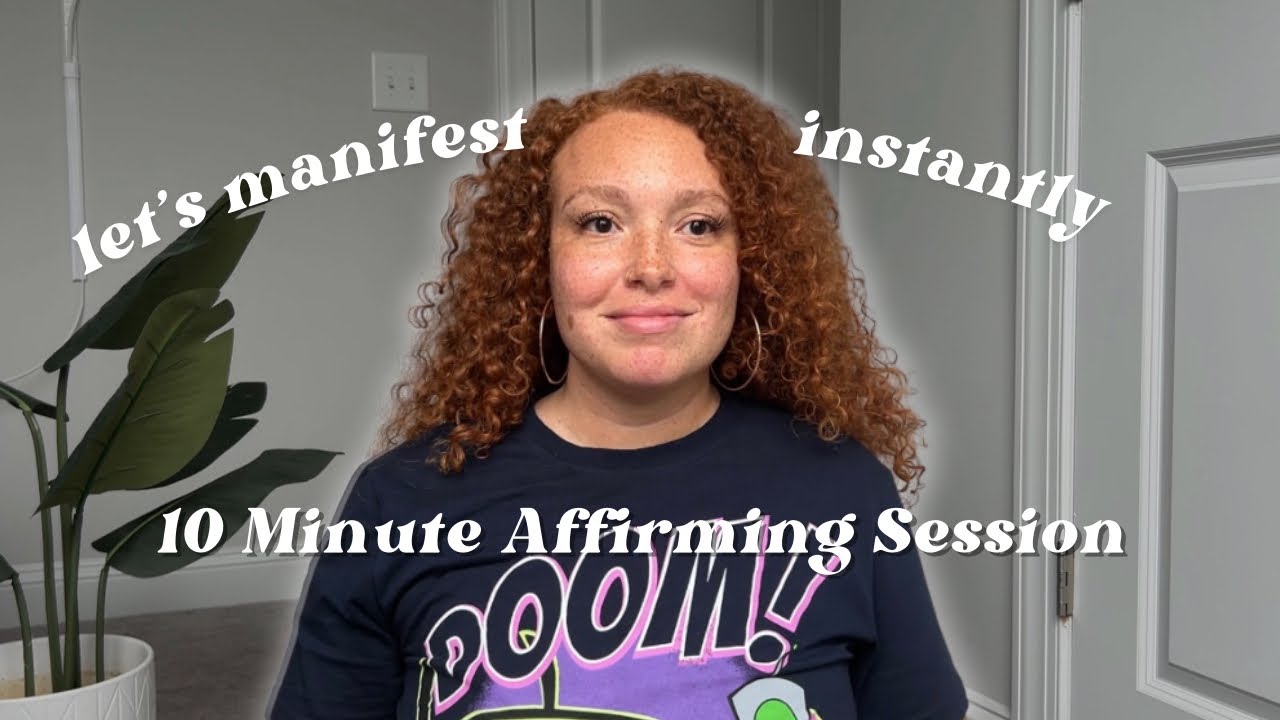 10 Minute Affirming Session | Manifest Instantly With Me!