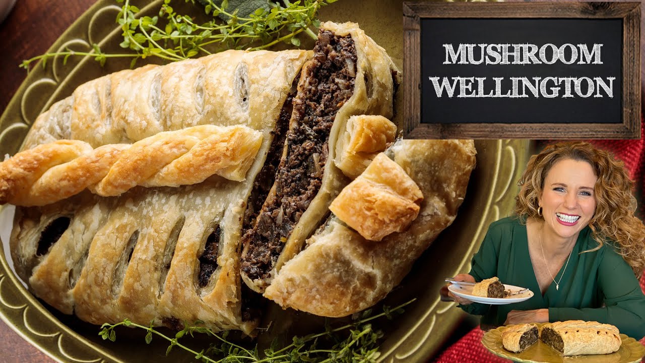 Vegan Mushroom Wellington - my husband's FAVORITE!