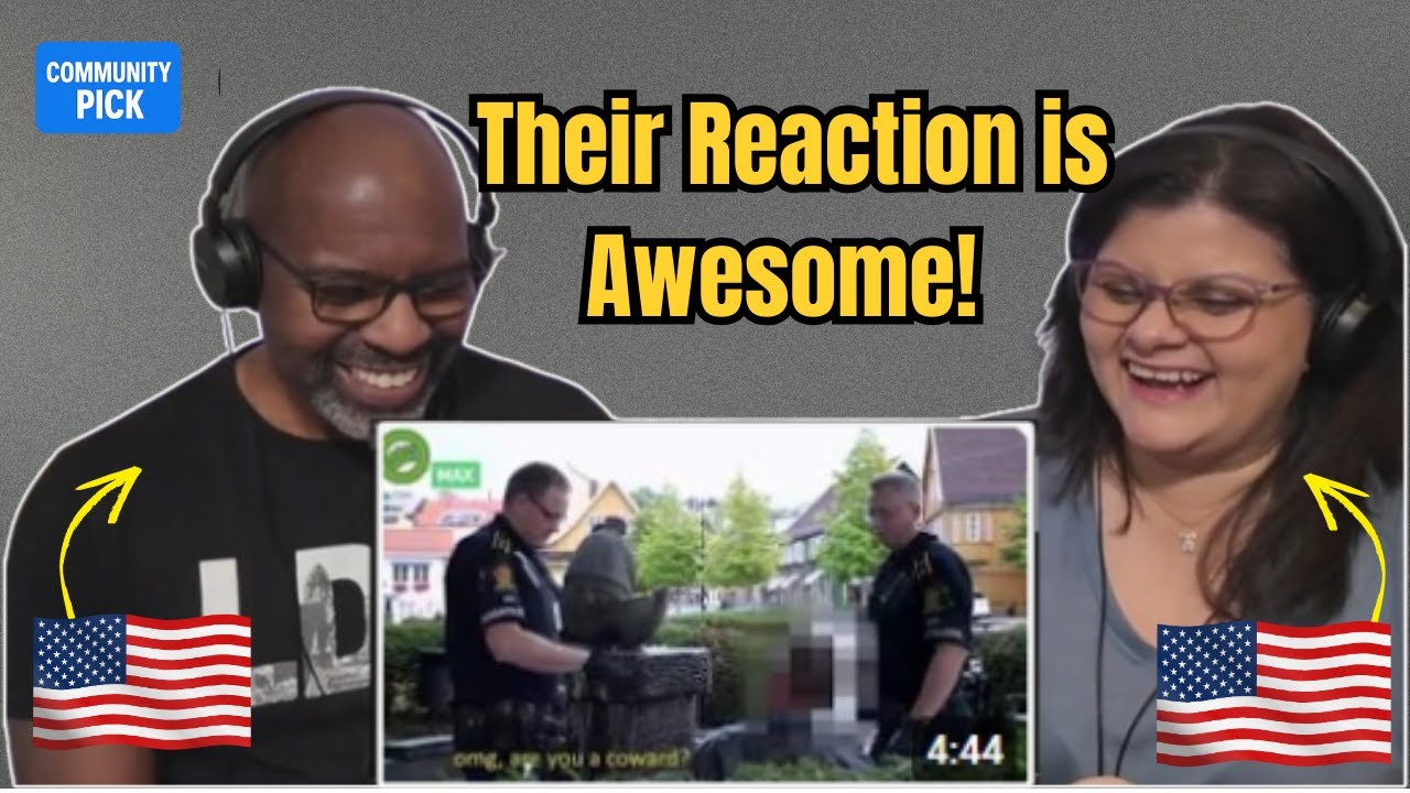 Americans React to Norwegian Police Funniest Arrest Ever