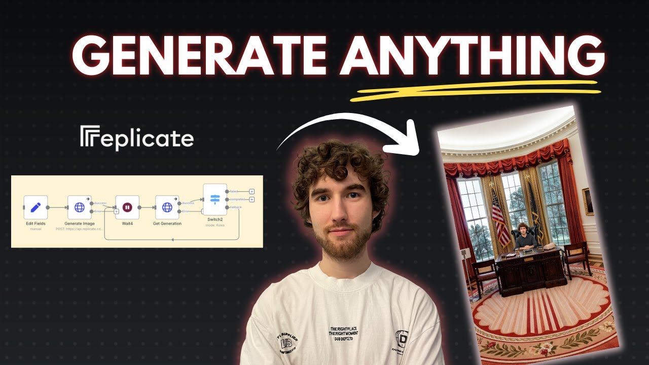 Как генерировать ИИ-контент с помощью Replicate (n8n)