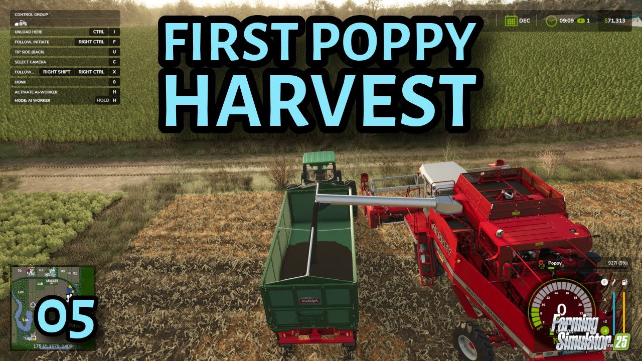 FS25 - First Poppy Harvest - Ep 05 - Starowies - S2