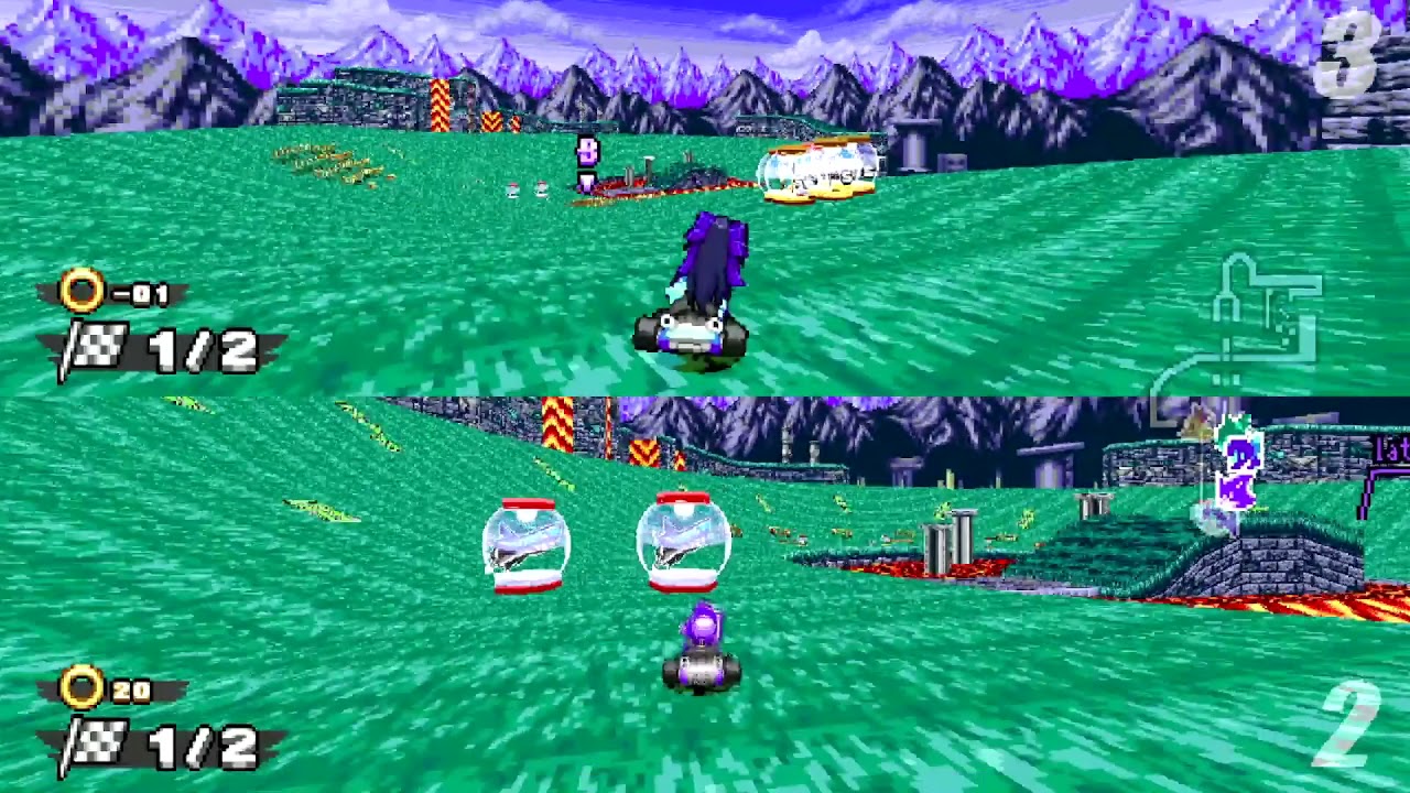 SRB2Kart v2  - Dark Fortress Showcase - 3 Year Anniversary Preview