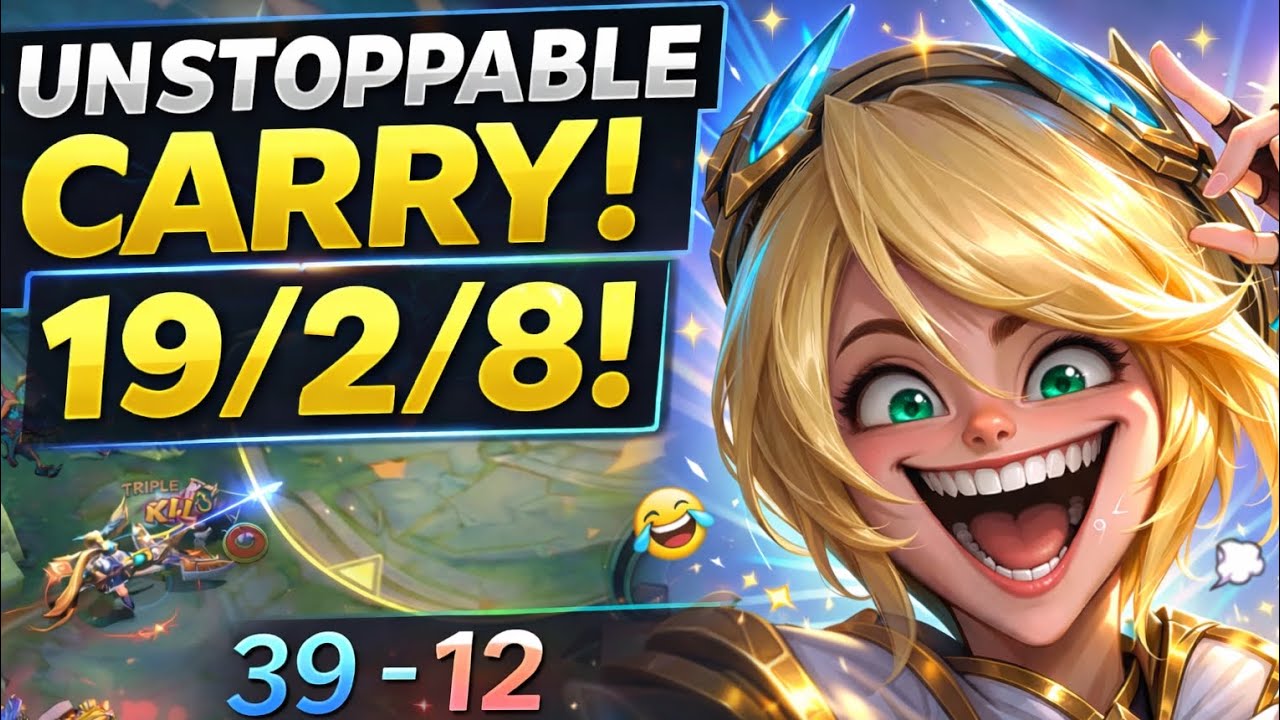 CARRY LAYLA PH SERVER #mlbb #mobilelegends 