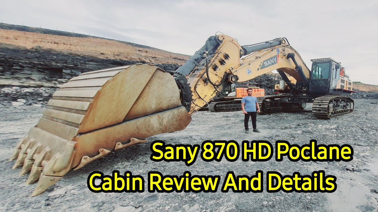 Sany 870 HD Poclane Cabin Review | Vicky Rawani