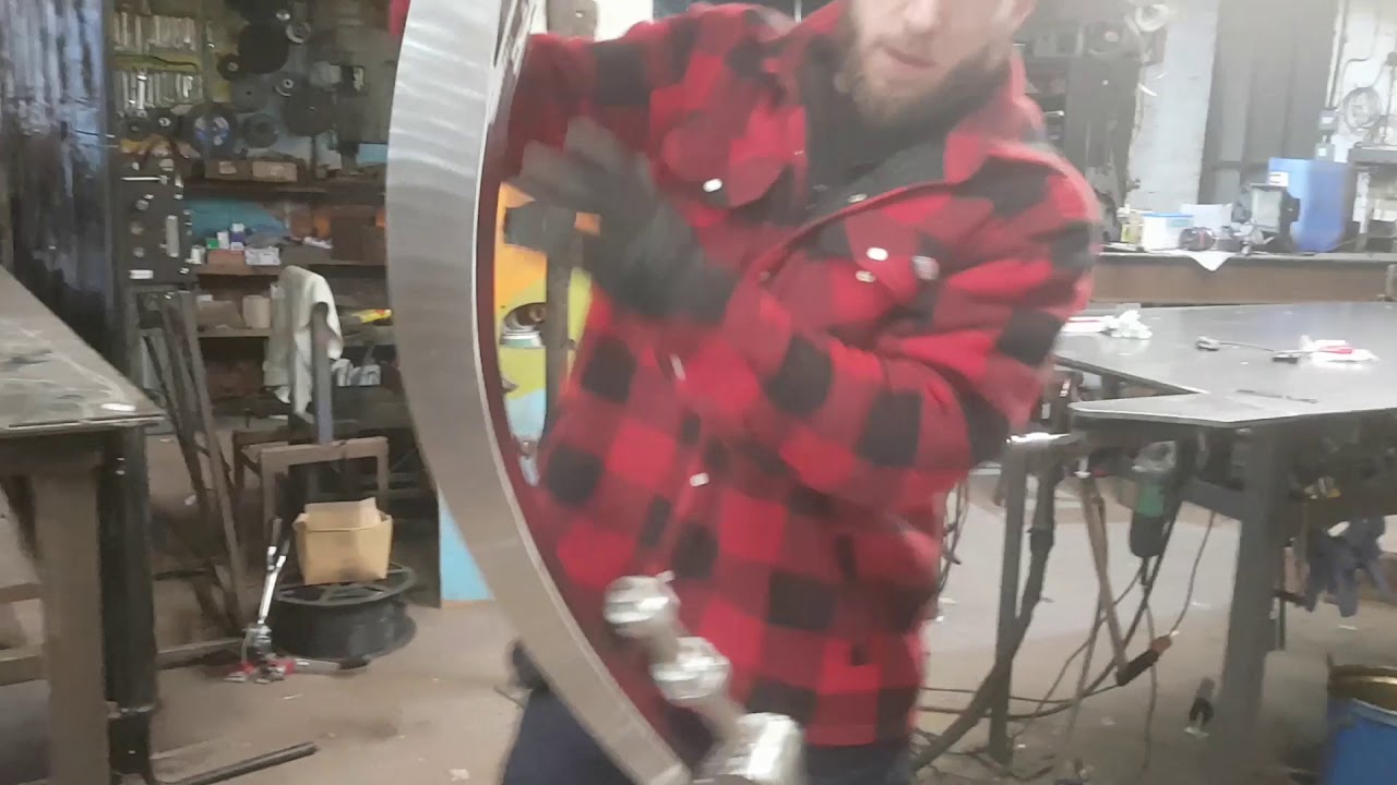 Assembly of Coreografia Kinetic Wind Sculpture