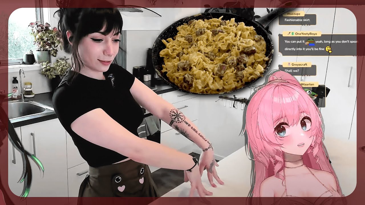 IRL COOKING 🌸Trad Wife Training Day 3: Indulgent Wagyu Sausage Pasta w/ OliviaMonroe!