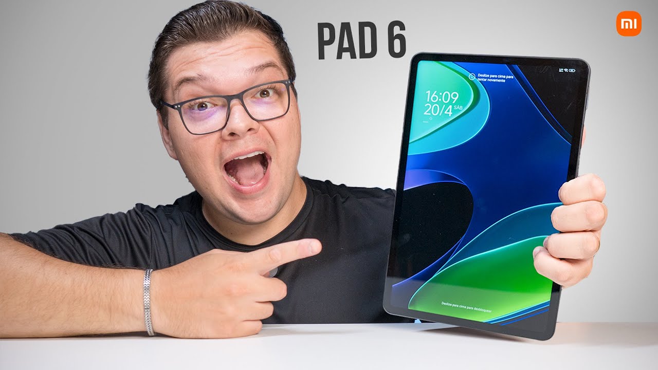 XIAOMI PAD 6! melhor OPÇÃO que iPad e Galaxy Tab?