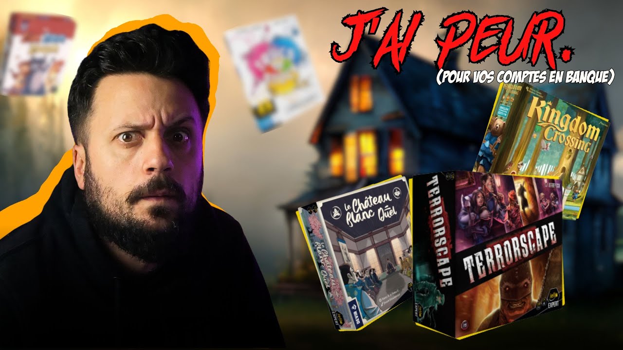 5 Jeux de société...dont un INCONTOURNABLE !