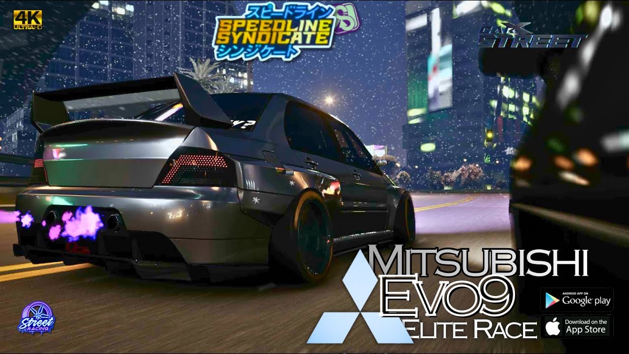 CarX Street: Mitsubishi Evo 9 | C5 Speedline Syndicate Club Elite Race