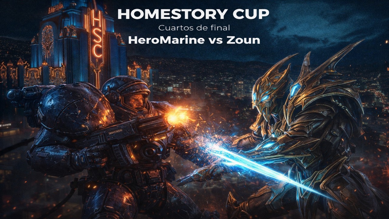 🏆 HOMESTORY CUP🏆 | Cuartos de final HeroMarine vs Zoun - Cocast @protosito