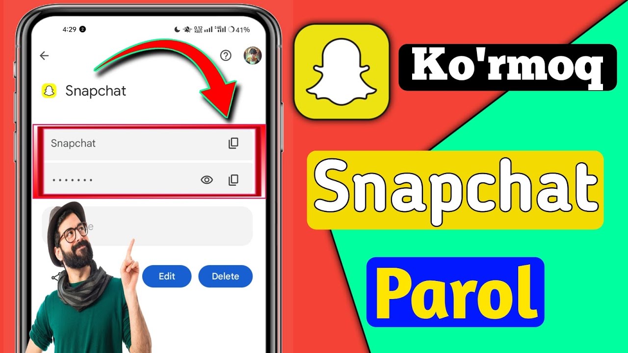 Как посмотреть пароль Snapchat, если вы его забыли — 2024