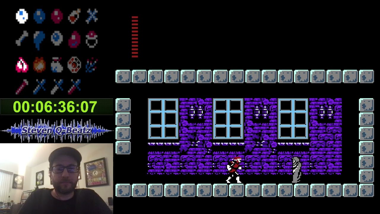 Castlevania II Simon's Quest (Randomizer #243) - [Simon Claus 2025 - Live Race 2]