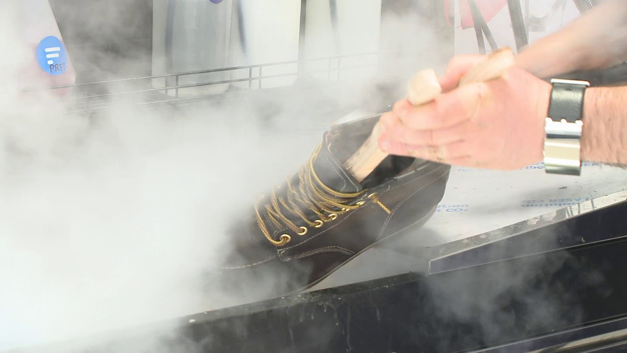 Scarpavapor No Limits shoes cleaning