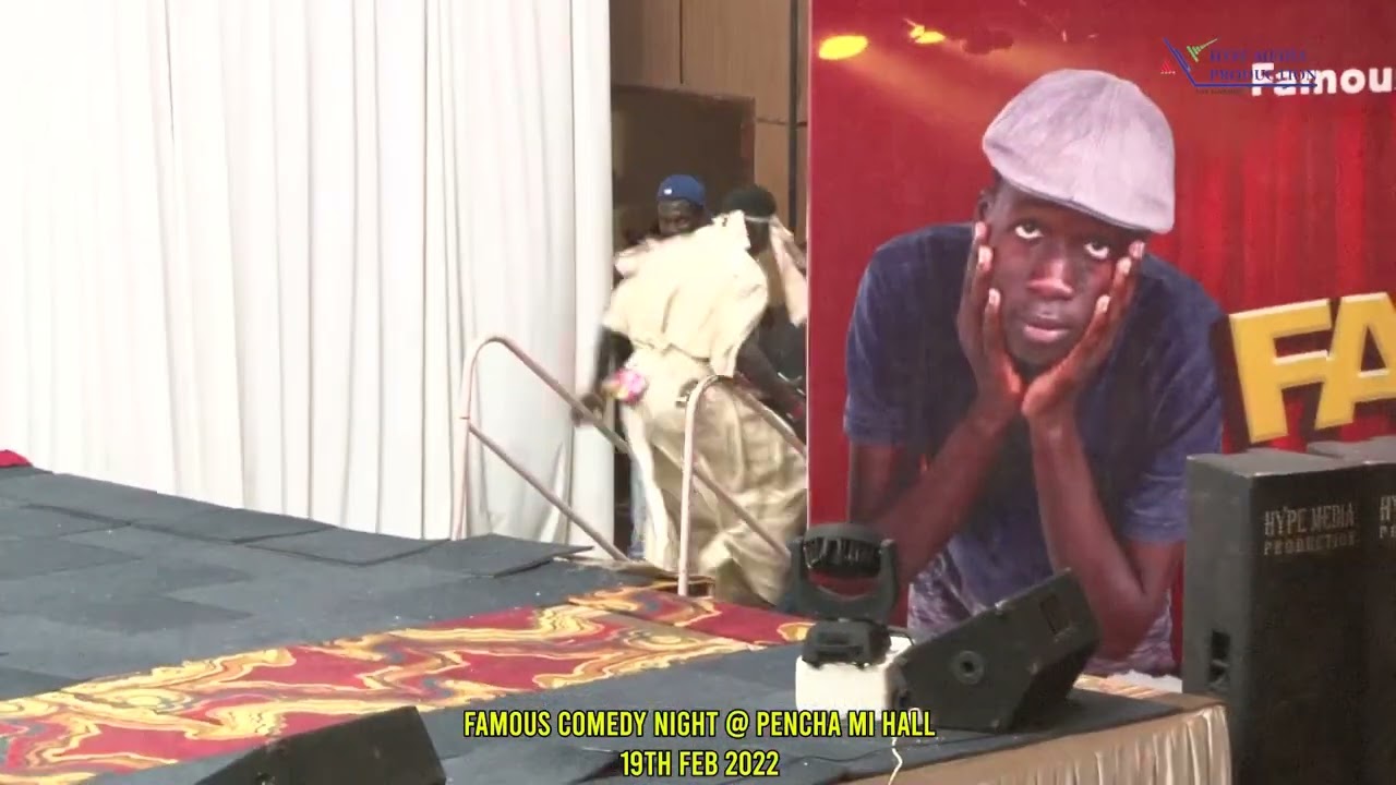 FAMOUS COMEDY NIGHT PART 3 - PENCHABI HALL (THE GAMBIA)
