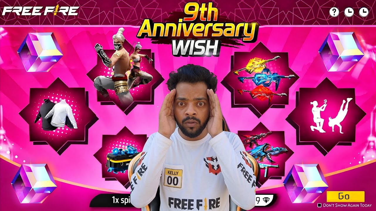 How To Get Free Bundle + Free Emote 😱 9th Anniversary | Ff Upcoming Events🎁 | Free Fire India 🇮🇳